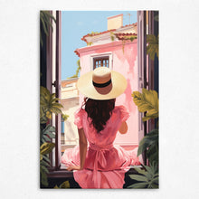 Load image into Gallery viewer, Rose-Tinted Reverie - Canvas
