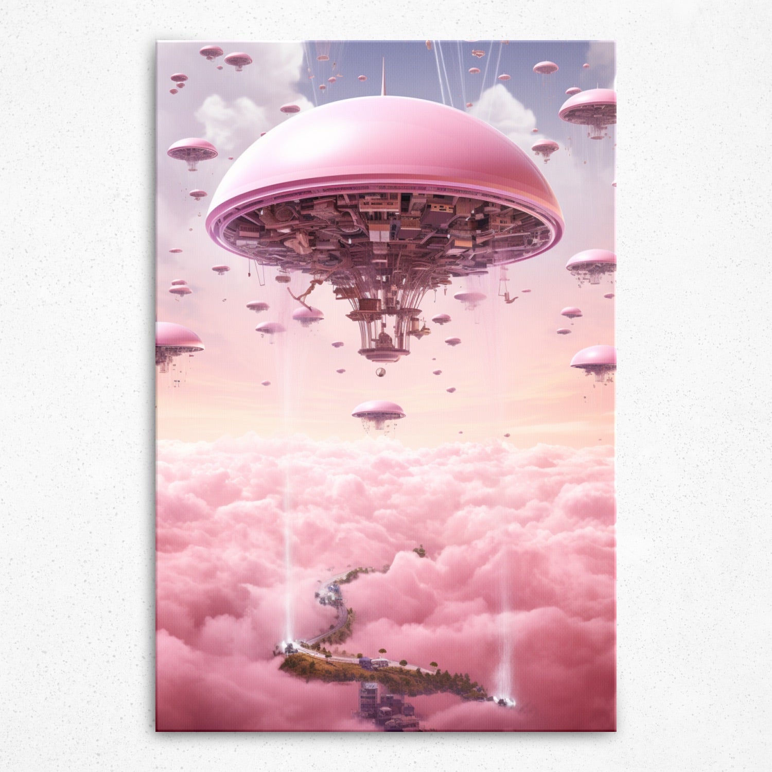 Pink Elysium - Canvas