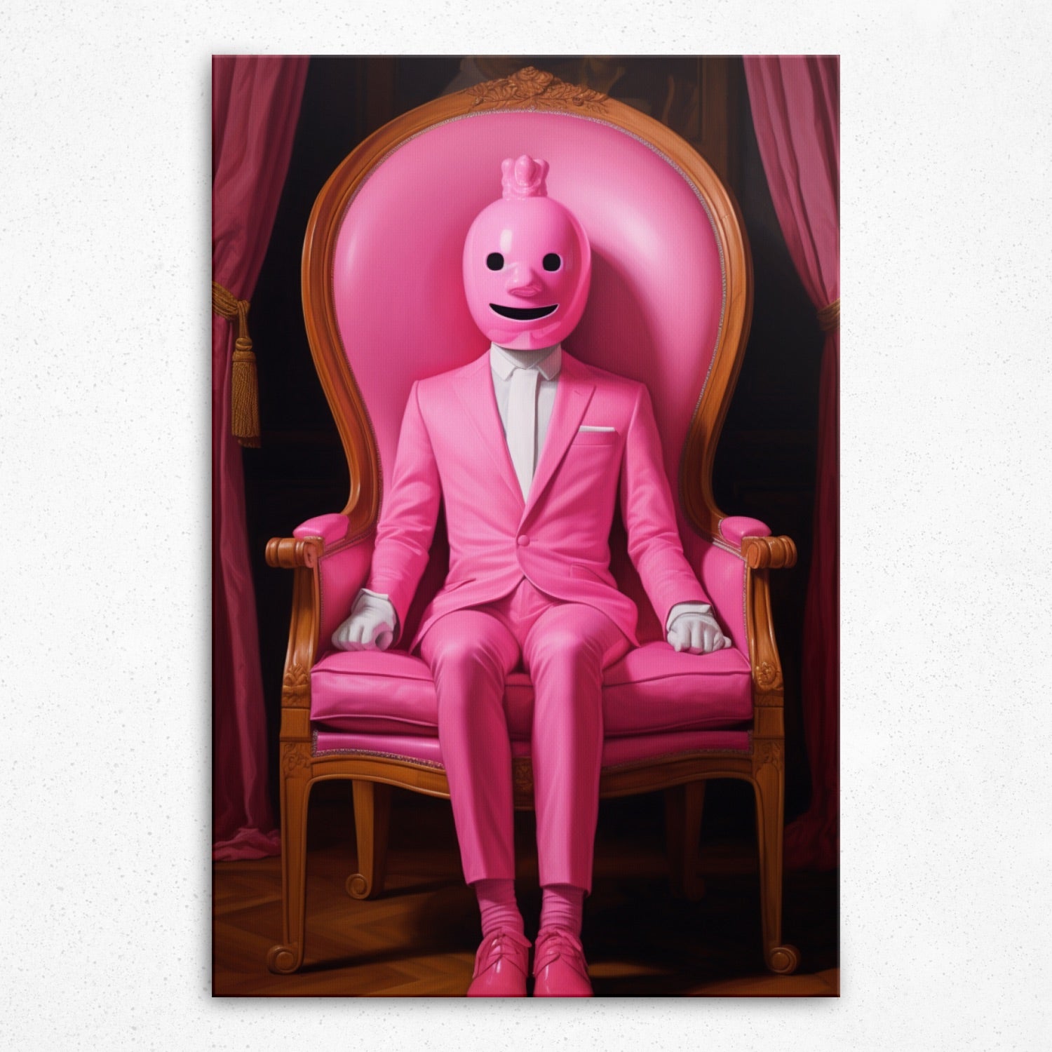 The Pink Masquerade - Canvas