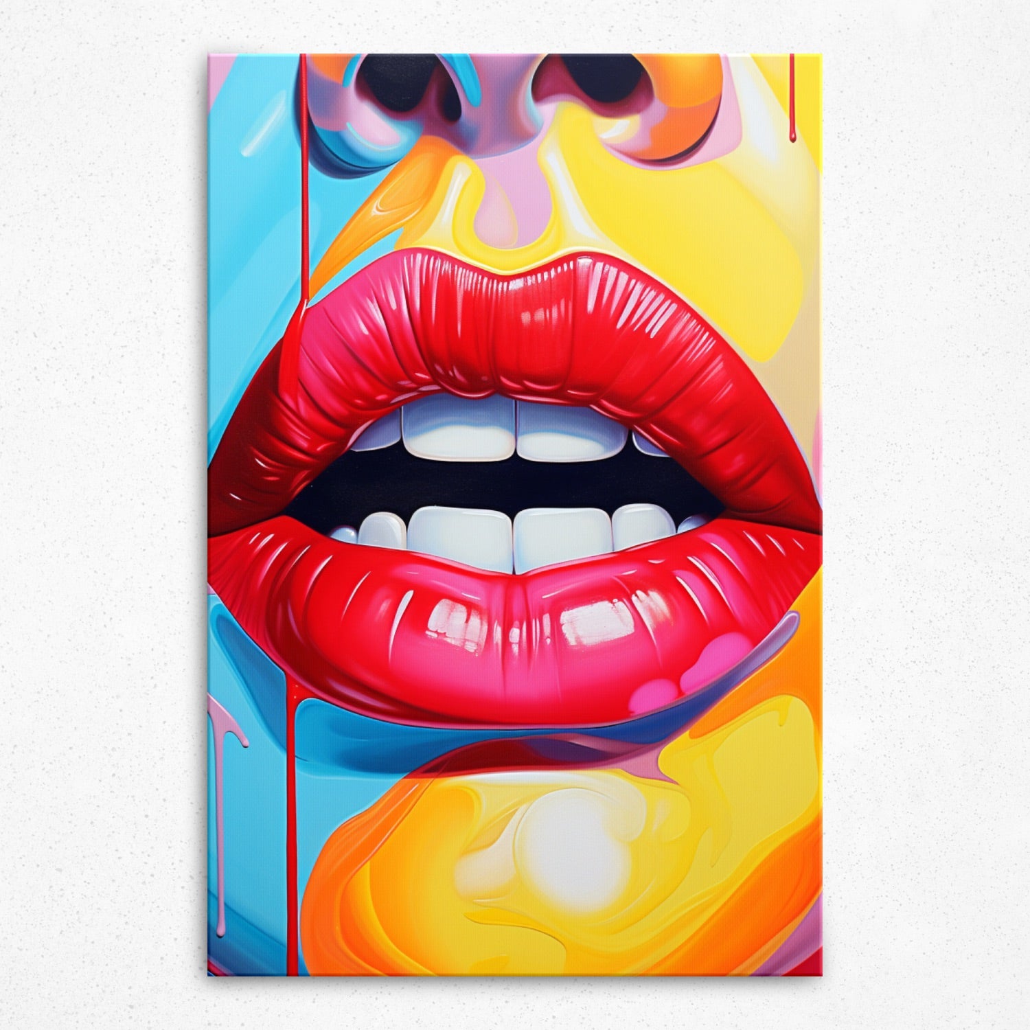 Luminous Lipscapes - Canvas