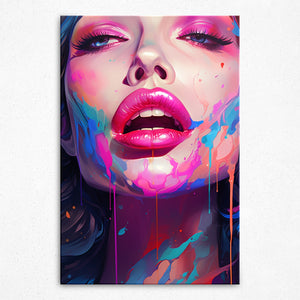 Aphrodite's Chromatic Reverie - Canvas