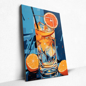 Citrus Dreamscape - Canvas