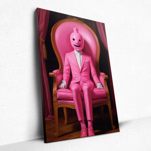 The Pink Masquerade - Canvas