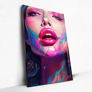 Aphrodite's Chromatic Reverie - Canvas