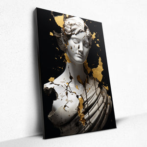 Gilded Fragments of Eternity - Canvas