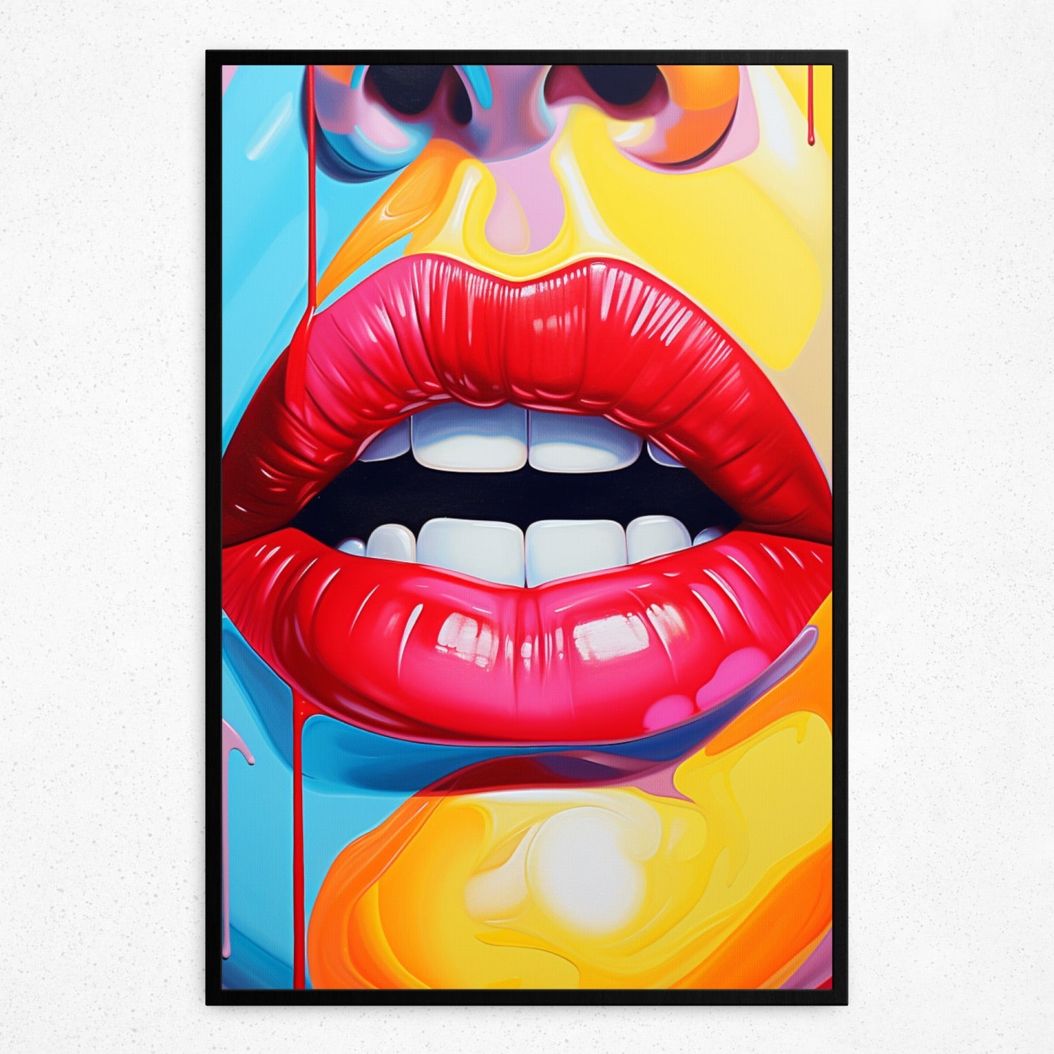 Luminous Lipscapes - Framed