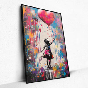 Love's Graffiti Ballet - Framed