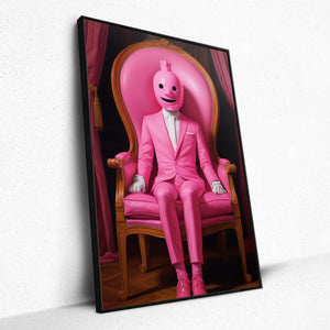 The Pink Masquerade - Framed