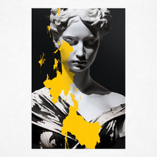 Load image into Gallery viewer, Marbled Symphony in Yellow - Poster
