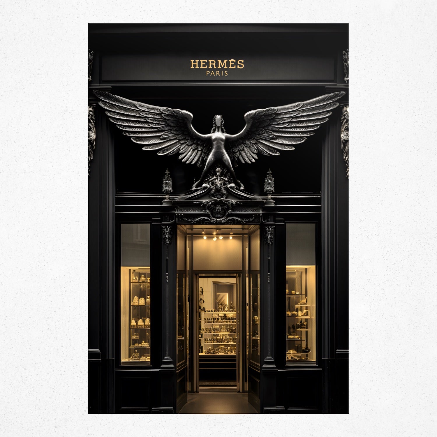 Hermes Paris Illumination - Poster